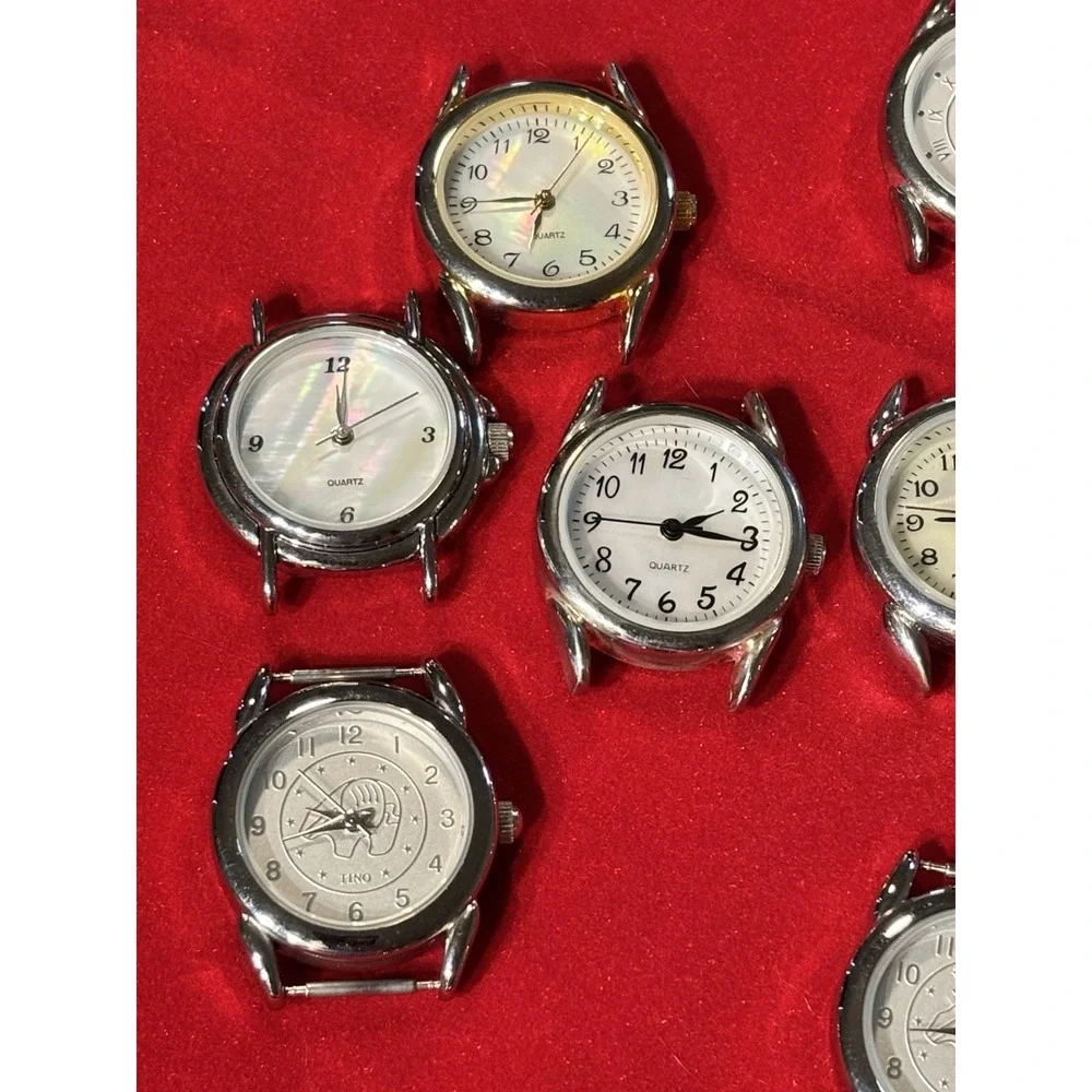 Large Lot (16)  of Native American Style Replacement Watch Faces  New Batteries